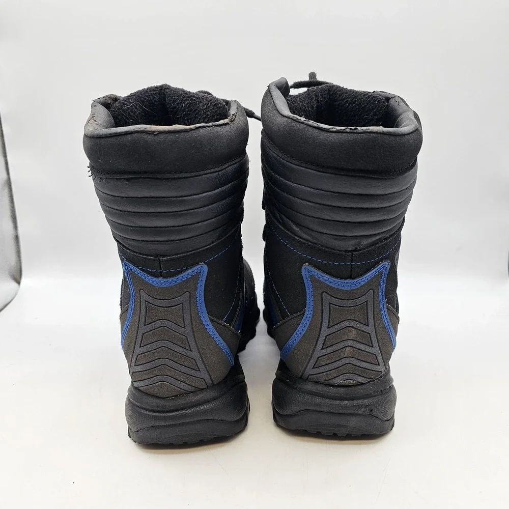 Airwalk Snow Boots Mens Size 7 Black Synthetic Insulated Winter Lace‎ Up Outdoor